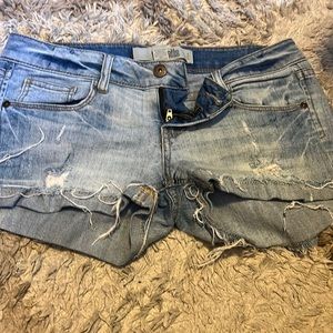 Jean shorts
